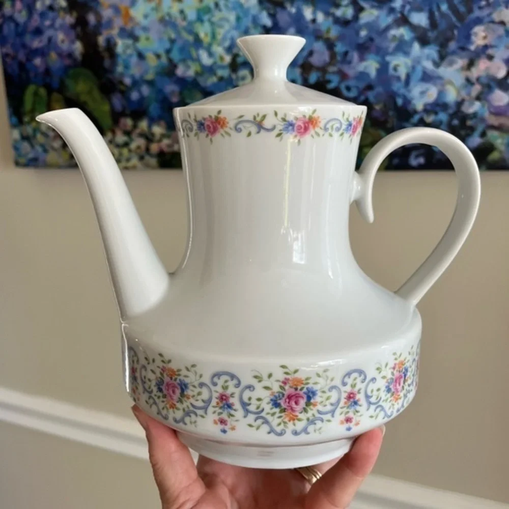 Vintage Winterling Dainty Floral Teapot 5 Cup Bavaria Germany